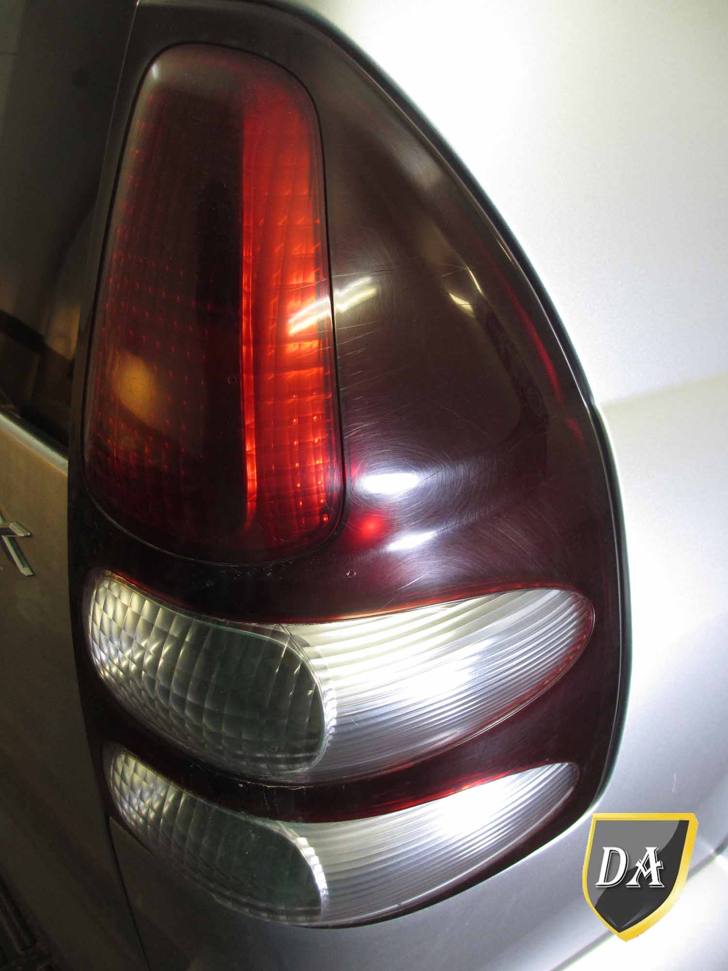 Toyota Prado — фара до поліровки