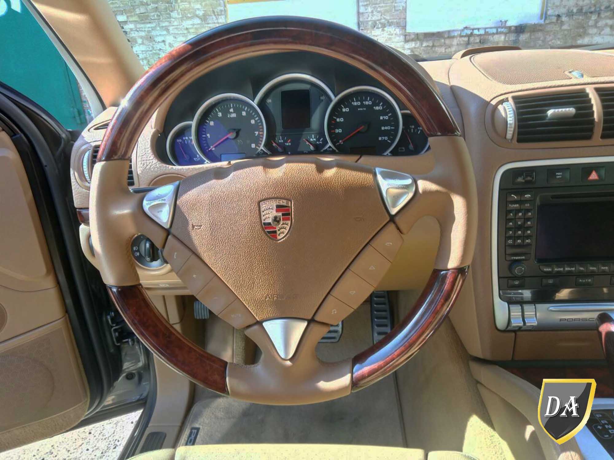 Кнопки керма Porsche (коричневий), після
