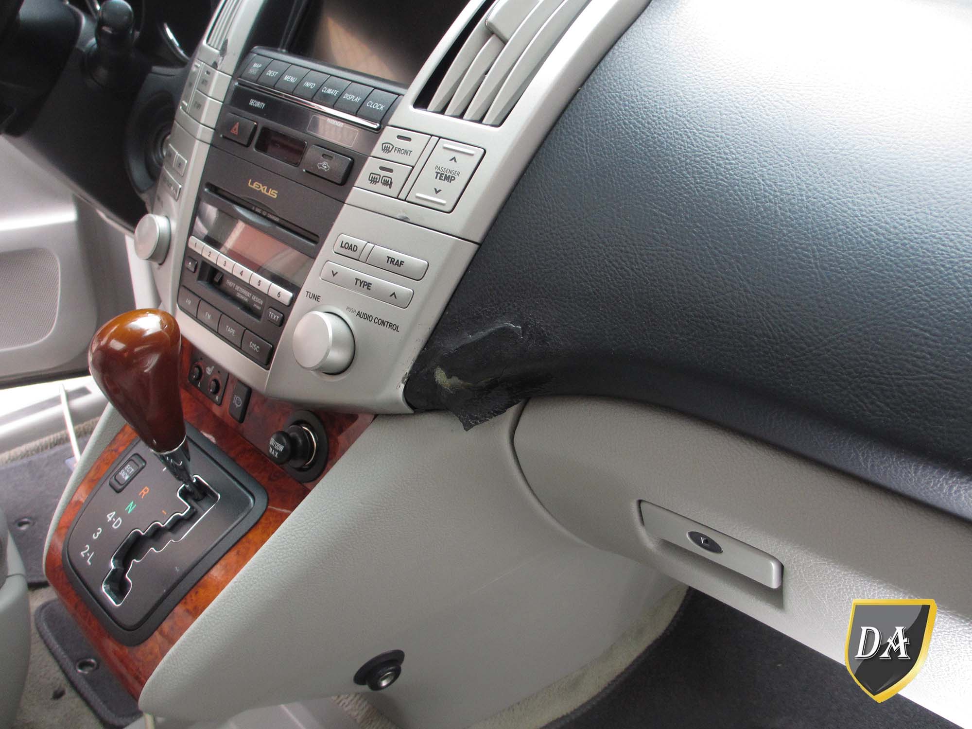 Lexus Rx, локальний ремонт торпеди, до