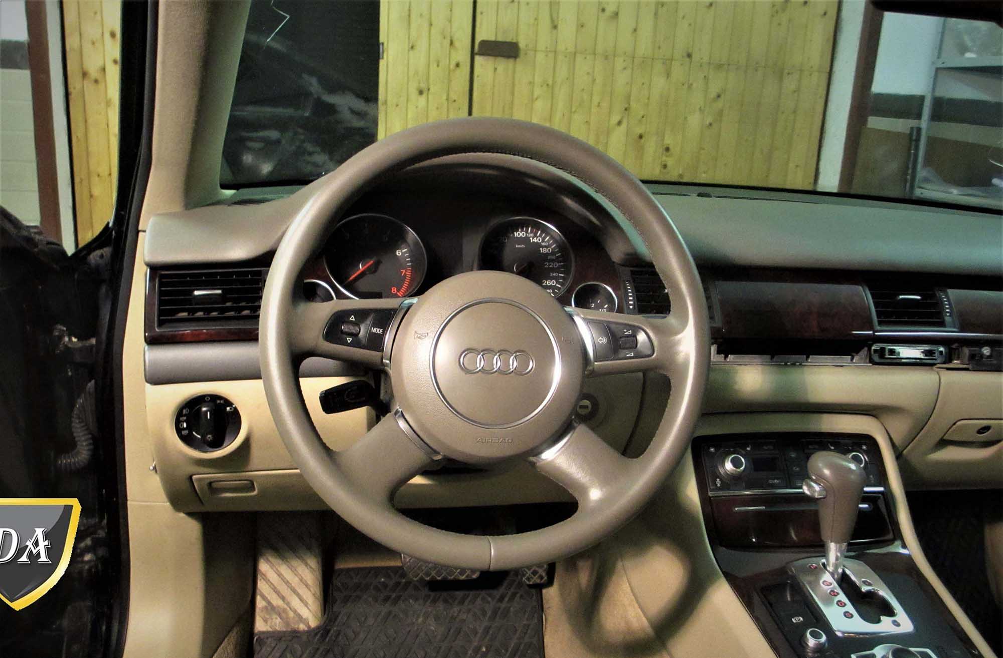 Кермо Audi після фарбування