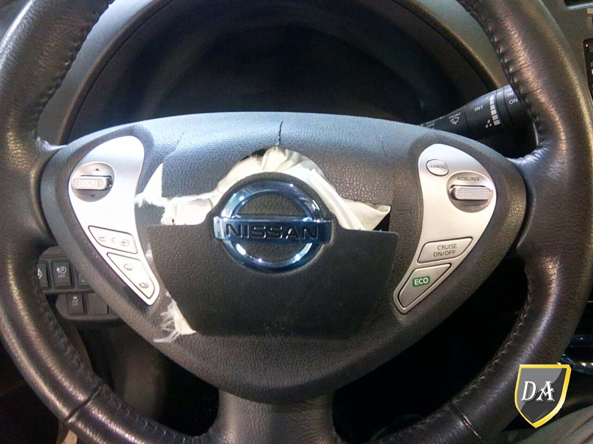 Перетяжка подушки Airbag, до