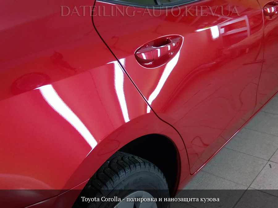 Toyota Corolla — результат поліровки